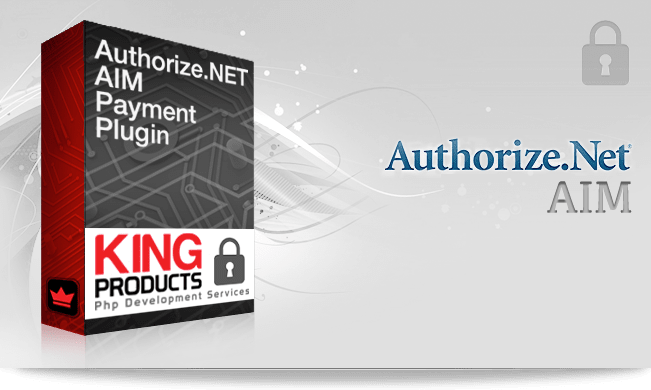 Authorize.net AIM payment gateway for LMS King