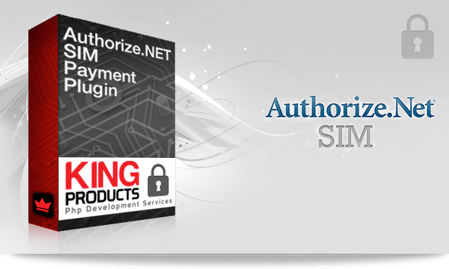 Authorize.net SIM payment gateway for LMS King