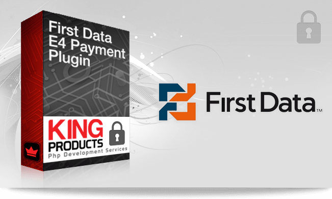 FirstData e4 payment gateway for LMS King